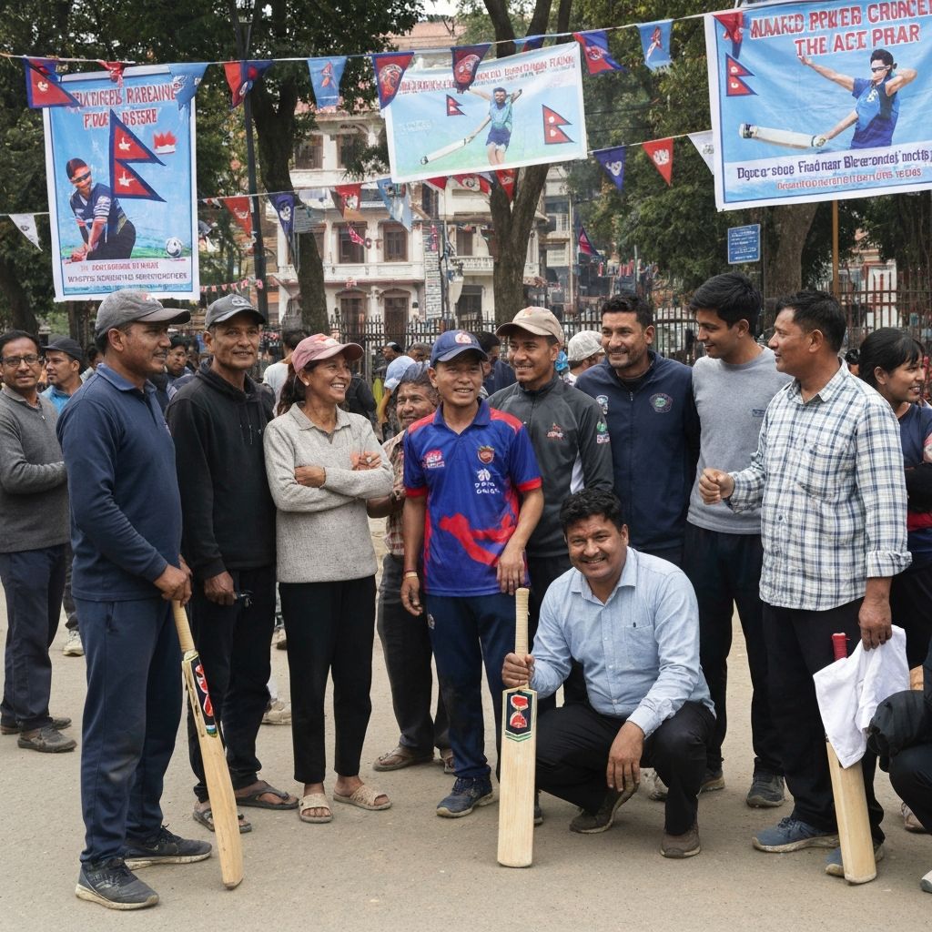Nepal Fans Rally Behind the Team