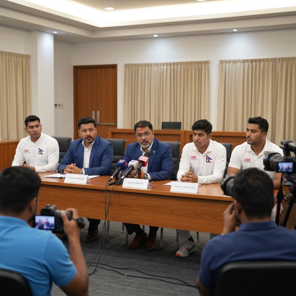 Nepal Squad Announced for T20 World Cup 2026